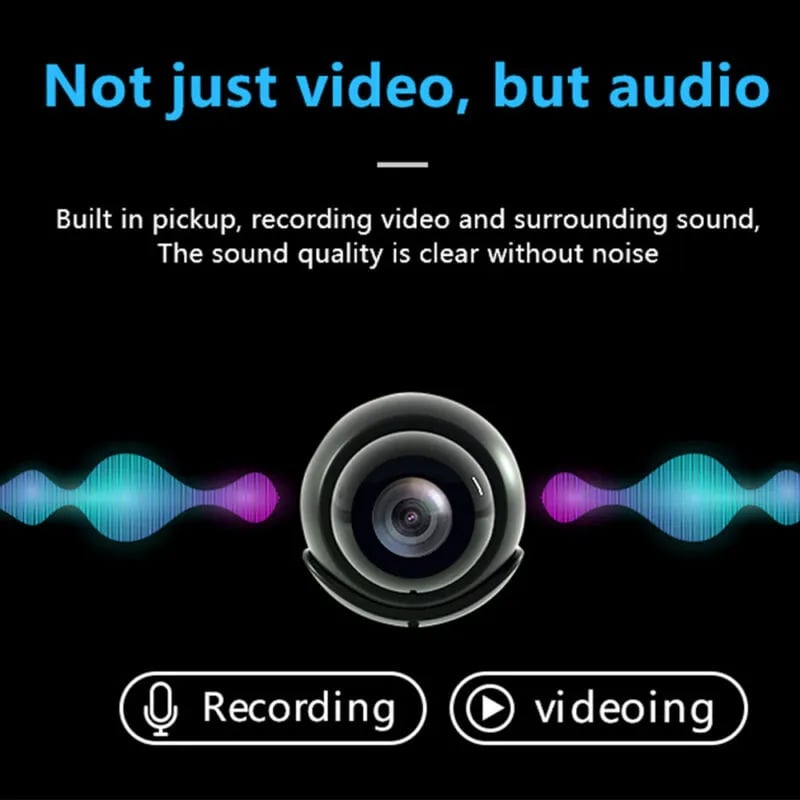 ⚡LAST DAY - 55% OFF⚡Mini Full HD 4K Security Camera in use