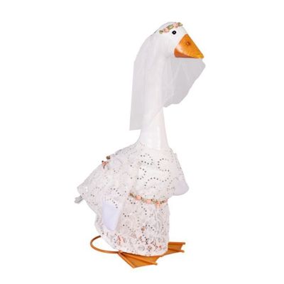 Porch Goose Statue
