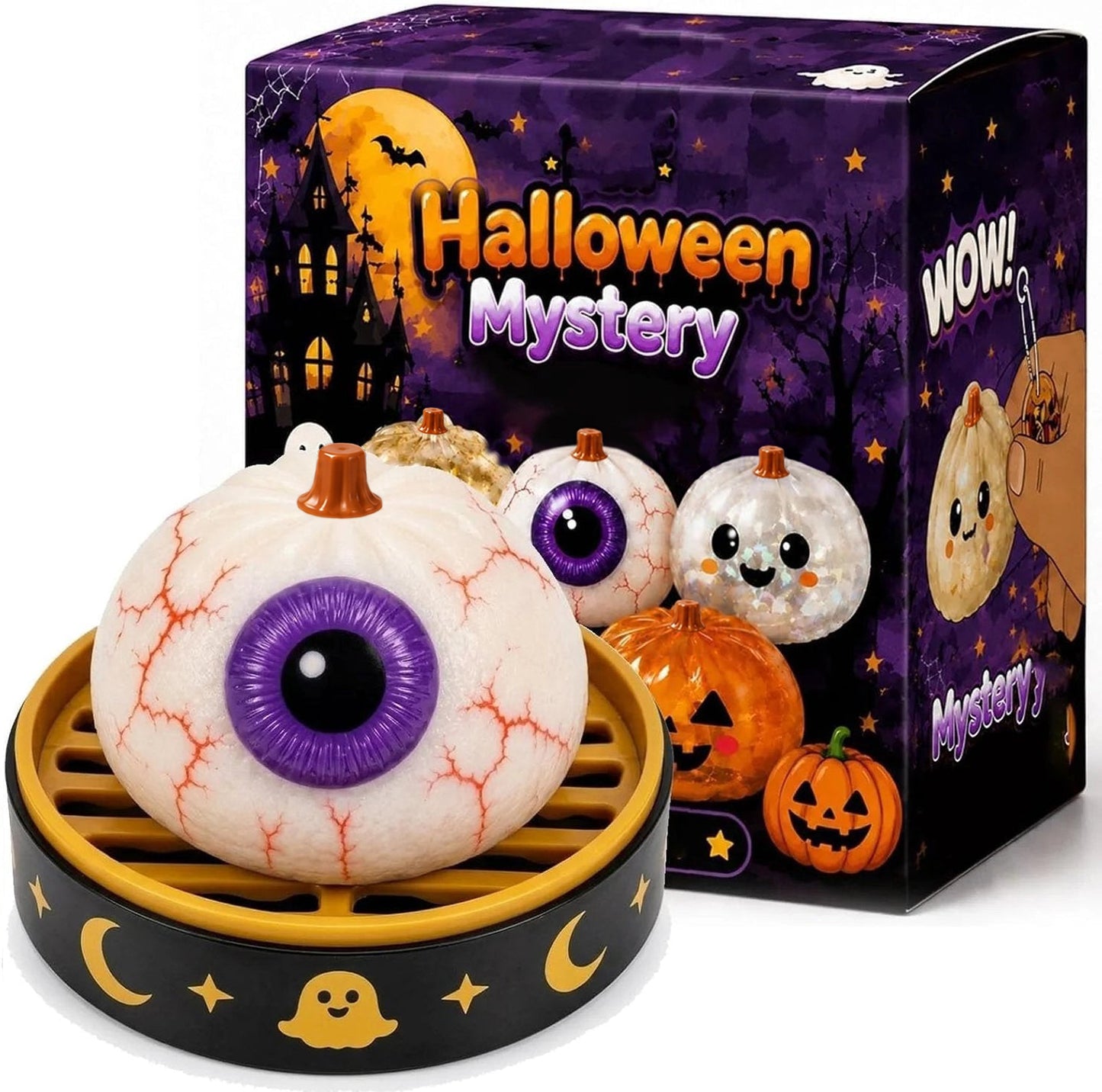 🎃🎃🎃👻 Last Day 50% OFF – Cute Halloween Ghost Squishy 👻 | Your New Little Spooky Buddy🖐️