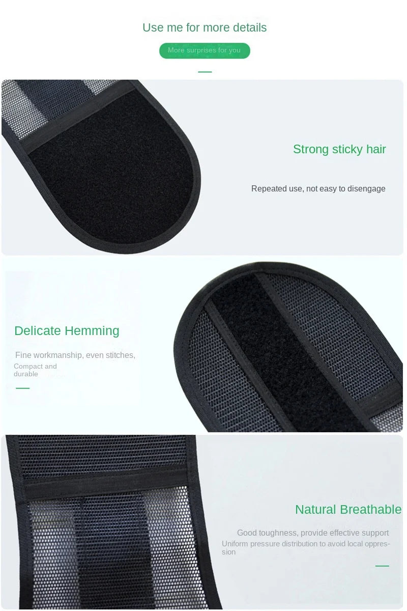 Breathable mesh and fastening details