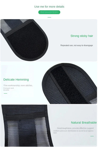 🧘Adjustable Lumbar Support Belt – Lower Back Brace💪