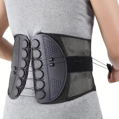 🧘Adjustable Lumbar Support Belt – Lower Back Brace💪