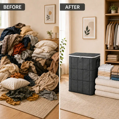🔥 LIMITED-TIME 50% OFF –180L Foldable XXL Storage Bag for Clothes & Bedding
