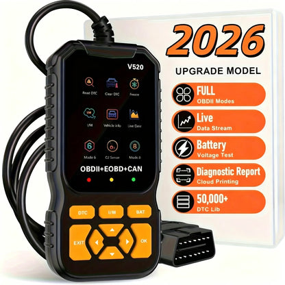 🔥 Limited-Time 50% OFF | 2026 V520 OBD2 Scanner – Read the Code Before You Pay for Repairs