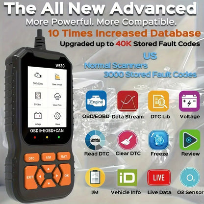 🔥 Limited-Time 50% OFF | 2026 V520 OBD2 Scanner – Read the Code Before You Pay for Repairs