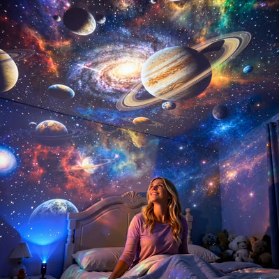 🌌✨Beyond Reality: Transform Your Sanctuary with the 5D Galaxy Ocean Projecto