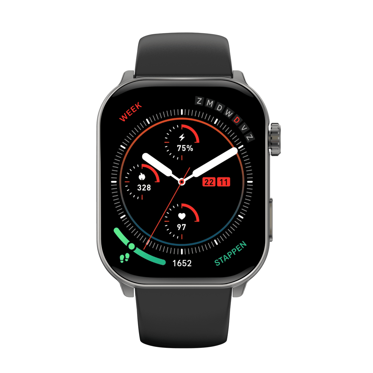 Health Smartwatch 3 – Bluetooth Calling & Tracking, 10-Day Battery, IP68 Waterproof for iPhone & Android