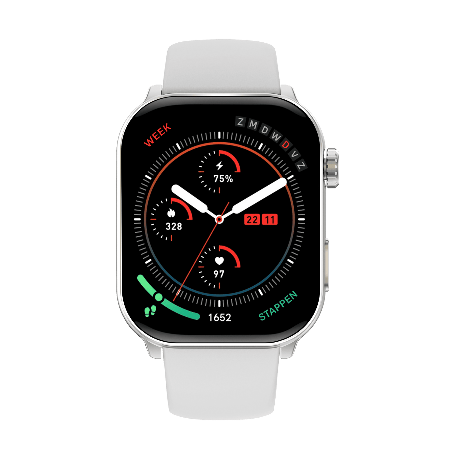 Health Smartwatch 3 – Bluetooth Calling & Tracking, 10-Day Battery, IP68 Waterproof for iPhone & Android