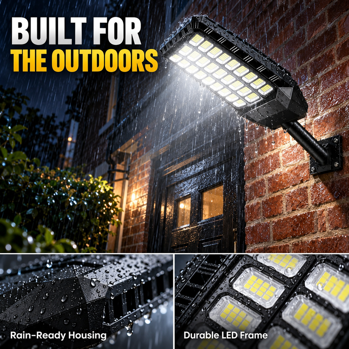 ⏰Limited Time 50% OFF☀️ Ultra Bright Solar LED Street Light System✨ Solar-Powered & Energy-Saving