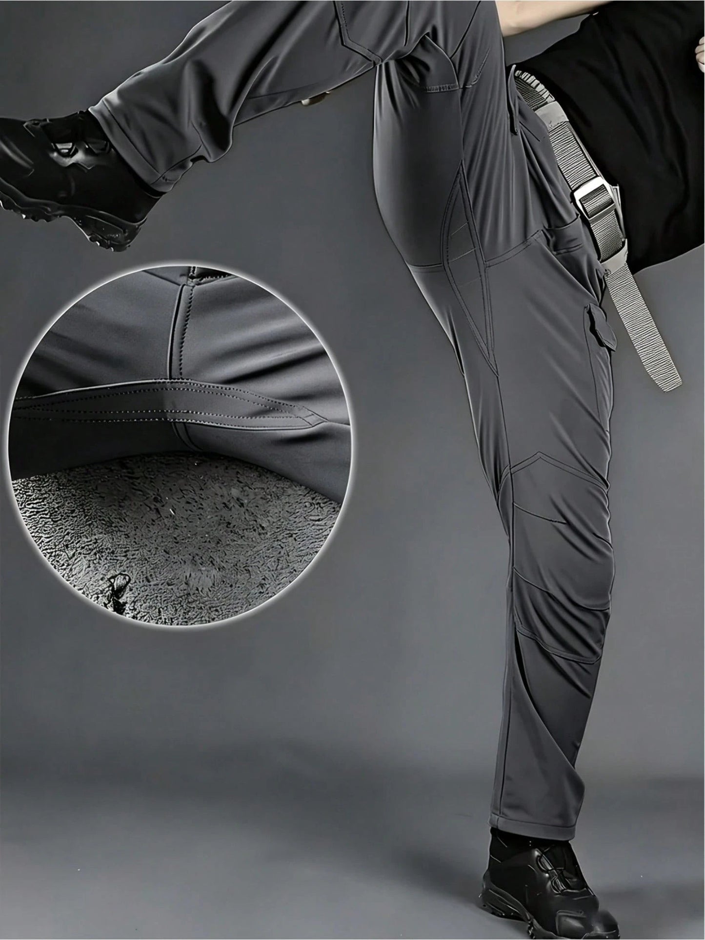 Men’s Tactical Pants – Stretch Waterproof Fabric, Durable Cargo Pants