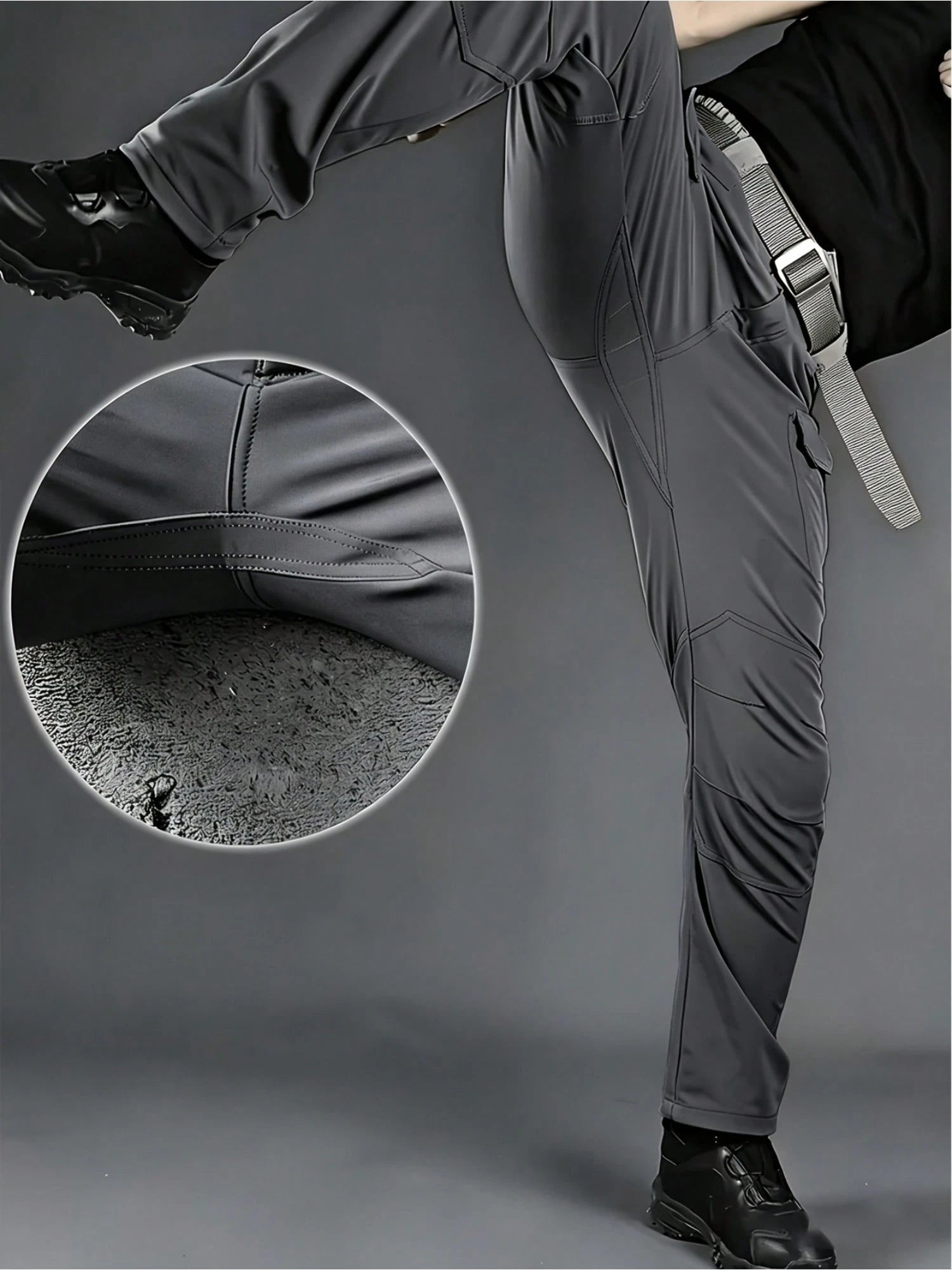 Men’s Tactical Pants – Stretch Waterproof Fabric, Durable Cargo Pants