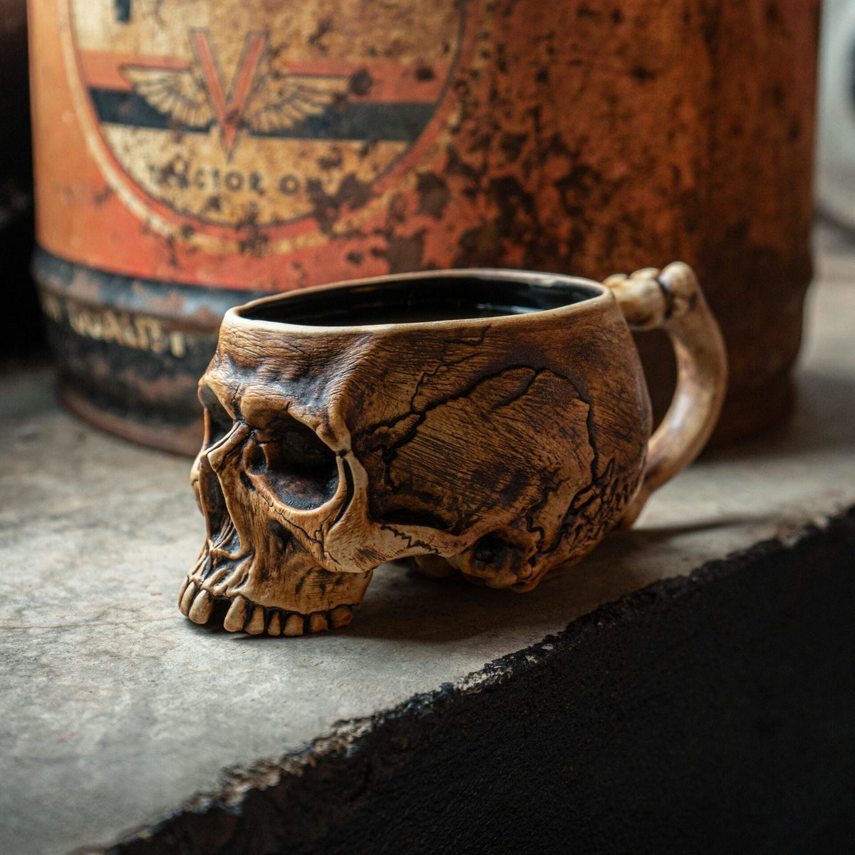 💀 Last Day 50% OFF - Memento Mori Skull Artisan Vessel