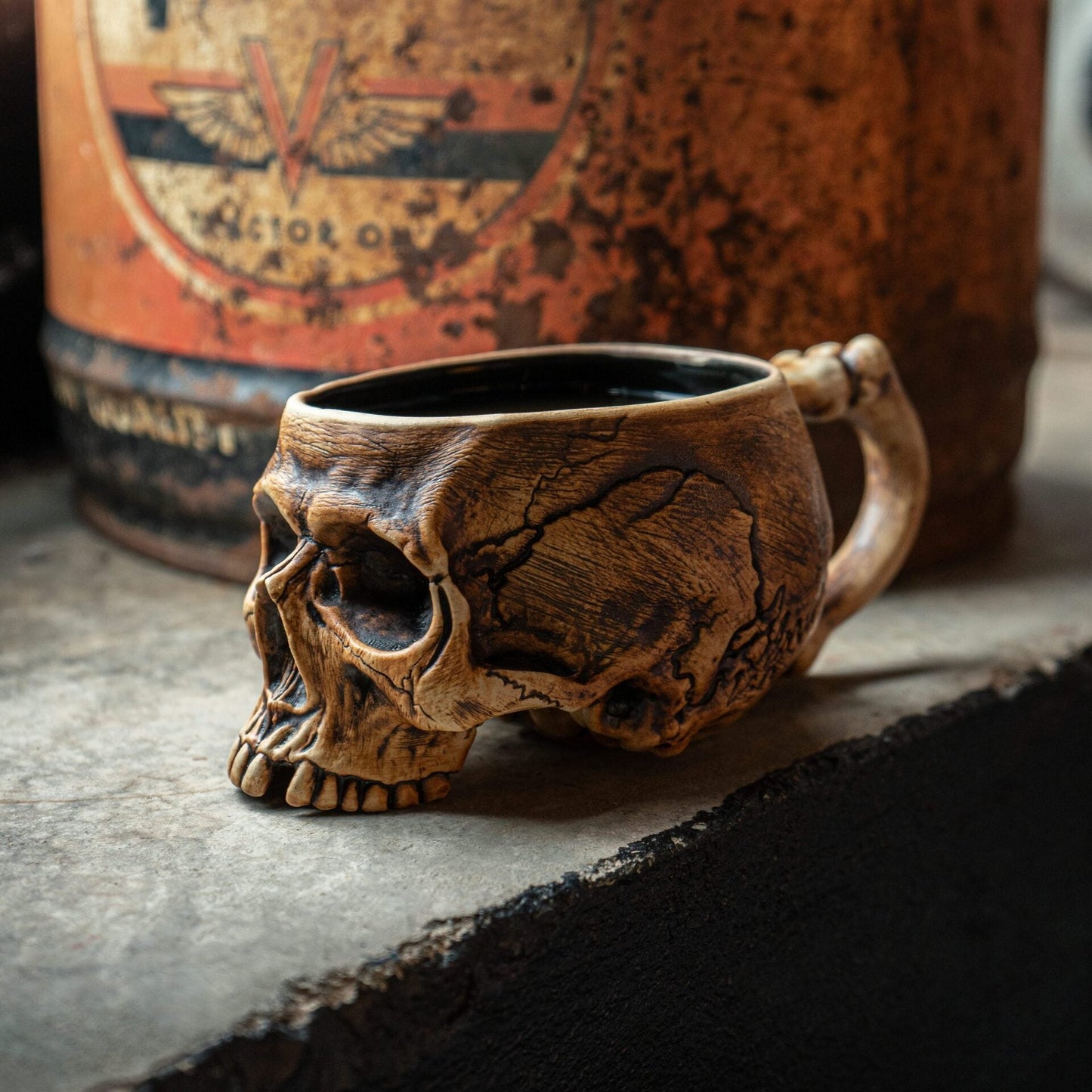 💀 Last Day 50% OFF - Memento Mori Skull Artisan Vessel