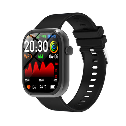 🎁This unisex smartwatch features a large touchscreen and a full suite of features, including message notifications, a pedometer, an alarm clock, a timer, music control, a comfortable strap, and compatibility with most iOS and Android smartphones.