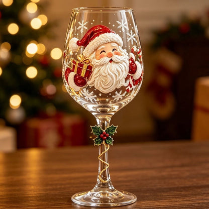 🎁✨ Christmas 3D Holiday Glass Collection Set