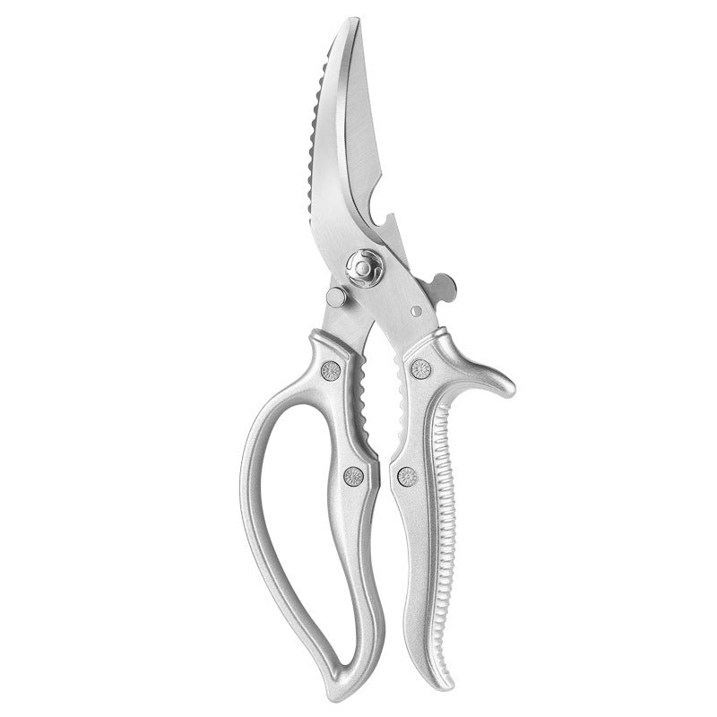 ✂️ LIMITED TIME 50% OFF! ⚡ Heavy-Duty Multifunction Kitchen Shears – 4-in-1 Tool with Fish Scaler, Bottle Opener & Safety Lock 🔪