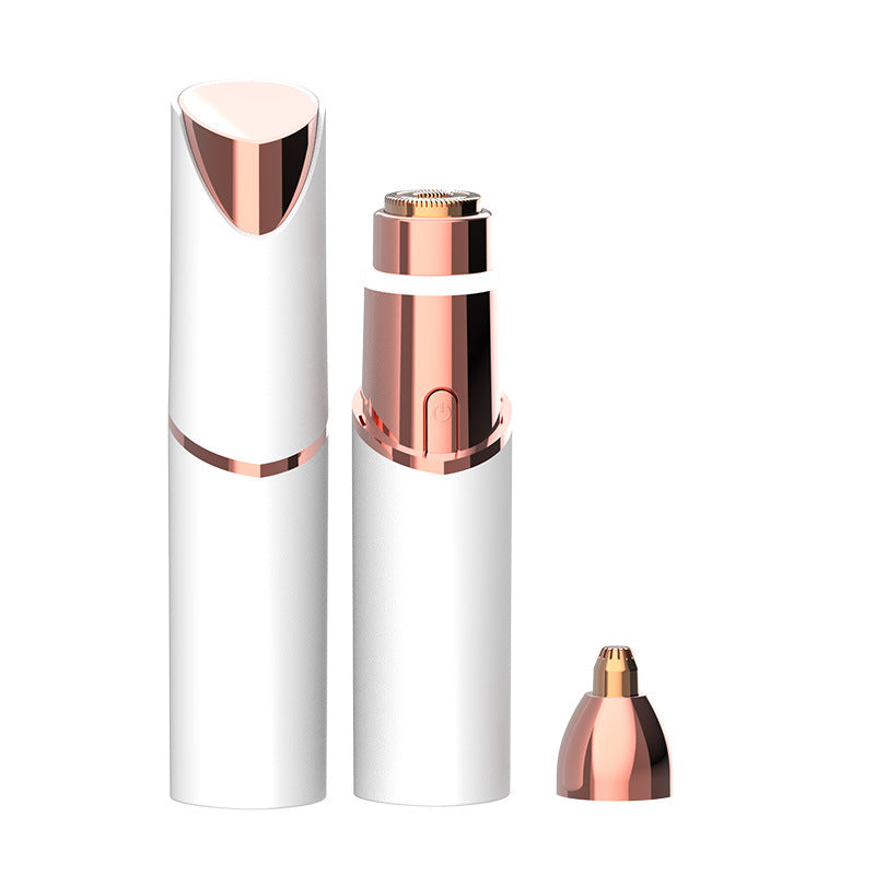 😍2 in 1 facial & eyebrow hair trimmer for Women,Portable Rechargeable Shaver 🪞