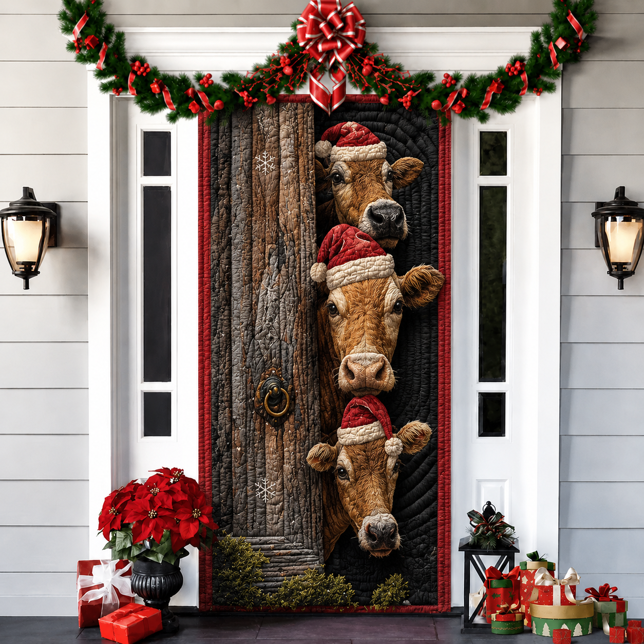 🌟Last day 50% OFF🌟2026 3D Christmas front door decoration