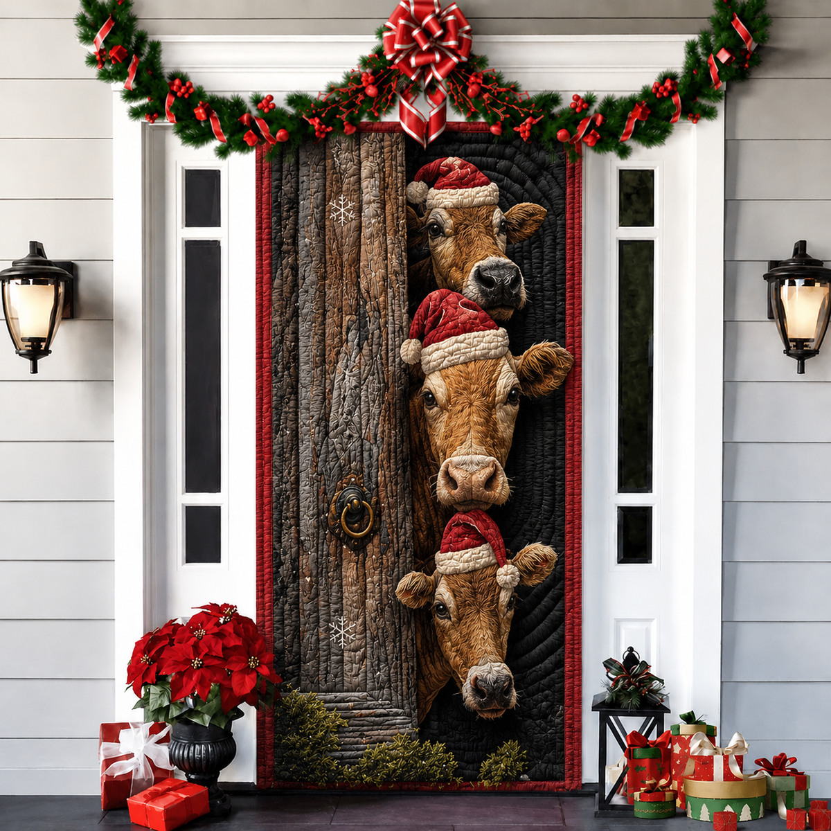 🌟Last day 50% OFF🌟2026 3D Christmas front door decoration