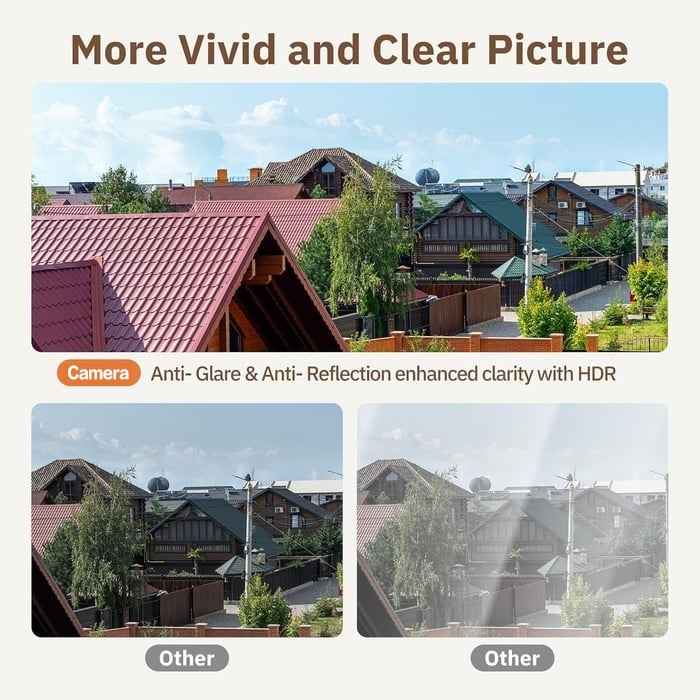 🔥 crystal-clear security camera 🎥 Color Night Vision 🌙 24/7 Recording & Smart Alerts 🚨 Easy Install! 🔒