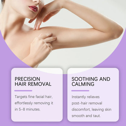 Bikini Pain-Free Hair Removal Cream for Sensitive Skin,Gentle Citrus Sensitive Skin Hair Removal Cream&Spray