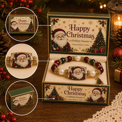 💥 Last Day 49% OFF – 🎄  Christmas Magic Collection Bracelet – Limited Edition Holiday Charm Bracelet