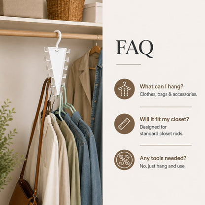 🔥🏷️Buy More, Save More (Up to 40% OFF)🔥 - 👗 Multi-Layer Closet Space Saver Hanger