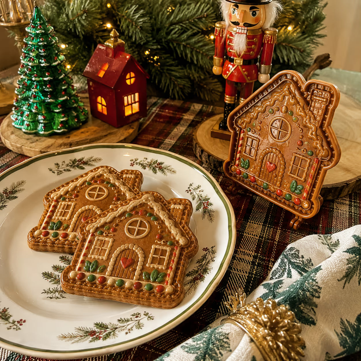 🎄 9-Design Christmas Mini Pie Mold Collection 🥧✨