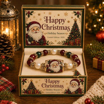 💥 Last Day 49% OFF – 🎄  Christmas Magic Collection Bracelet – Limited Edition Holiday Charm Bracelet