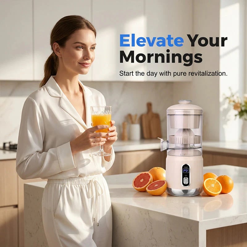Portable Cordless Electric Citrus Juicer