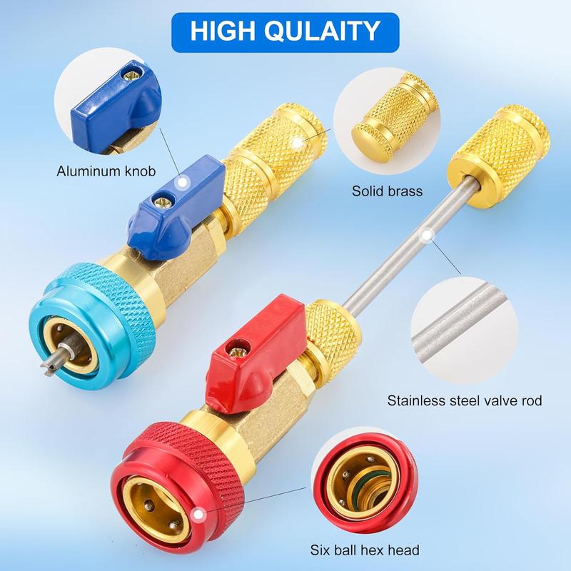 🔥Limited Time 50% Off✨Professional AC Valve Core Remover & Installer Kit