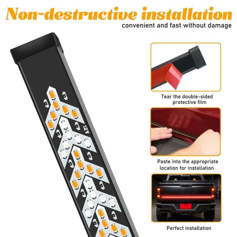 🔥Hot Sale 49% OFF - LED Tailgate Light Bar Strip with 5 Lighting Modes