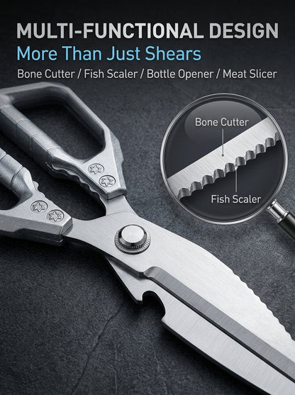 ⏳Limited-time 50% off⏰Multifunctional Heavy-Duty Kitchen Shears✂️🦴