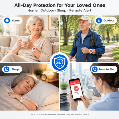 💥 Half-price offer: Safeguard the elderly—SOS emergency call wristband for seniors. 🆘
