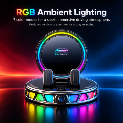 360° RGB Wireless Car Mount