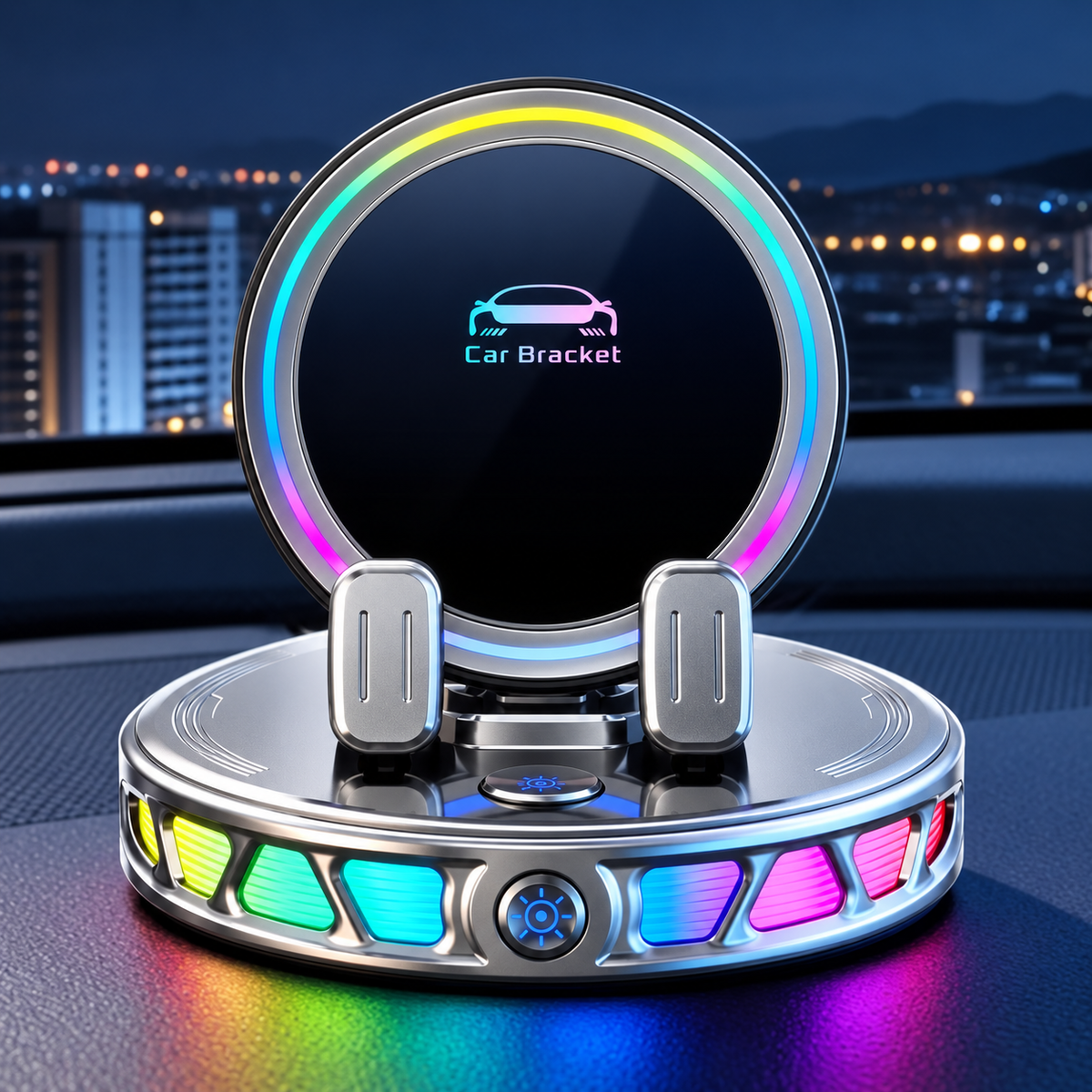 360° RGB Wireless Car Mount