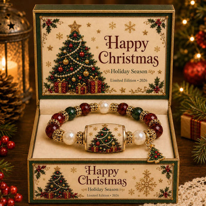 💥 Last Day 49% OFF – 🎄  Christmas Magic Collection Bracelet – Limited Edition Holiday Charm Bracelet