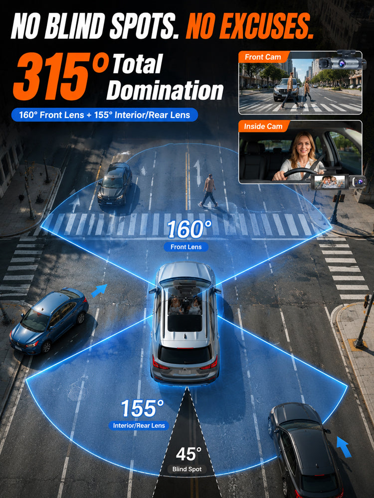 Wireless Night Vision Dash Cam