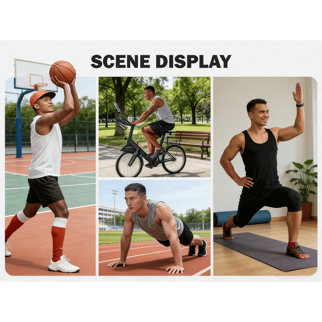 🔥Men's  Wide Strap Ribbed Tank Top