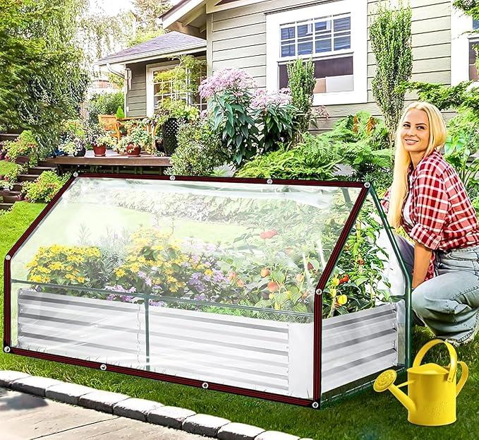 💦🌊 Clear Waterproof Tarp – Keep Rain Out Without Blocking the Light