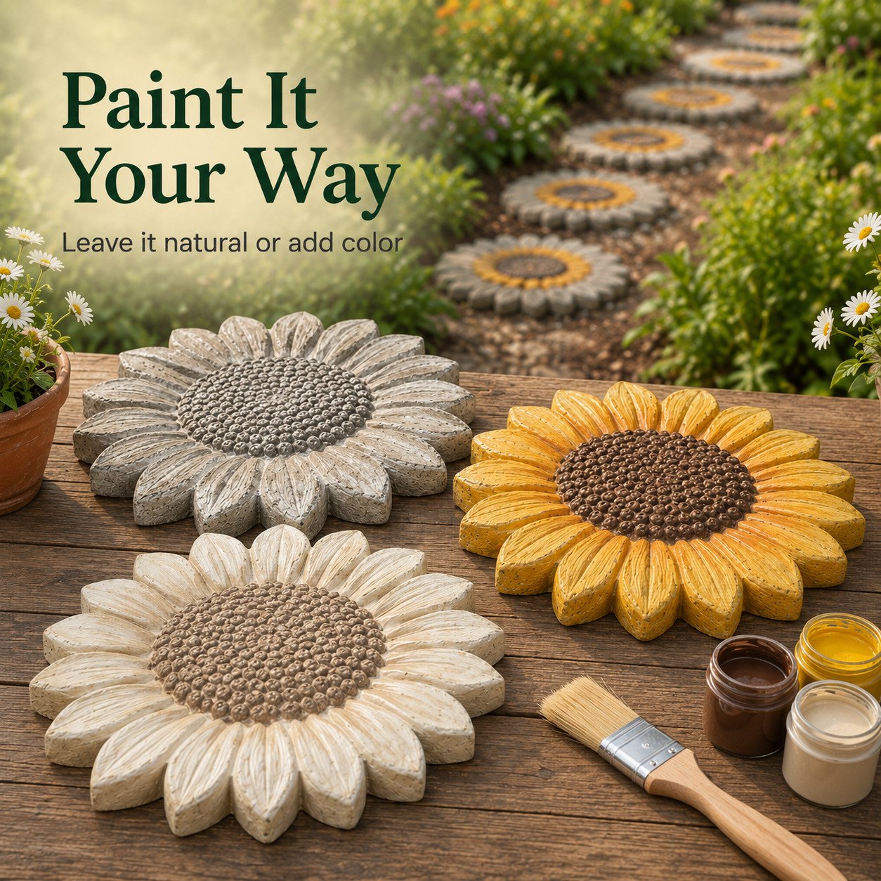 💥 LAST DAY 49% OFF - 🌻 Reusable Garden Art Mold – Make Your Garden Truly One of a Kind (📦Buy 2 Free Shipping)