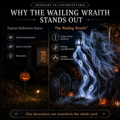 🔥Today 59% OFF🎁 - 💀Halloween Ghostly Animated Cemetery Lights