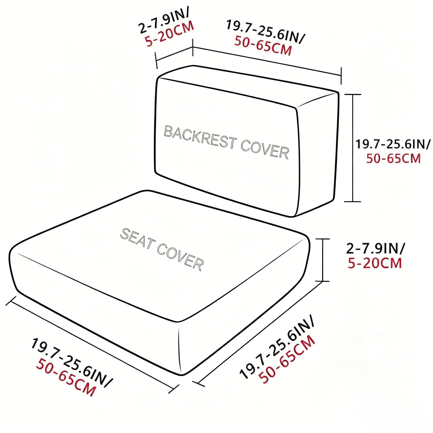 🪑 Stretch Sofa Cushion Covers — Only $9.99 Per Cover