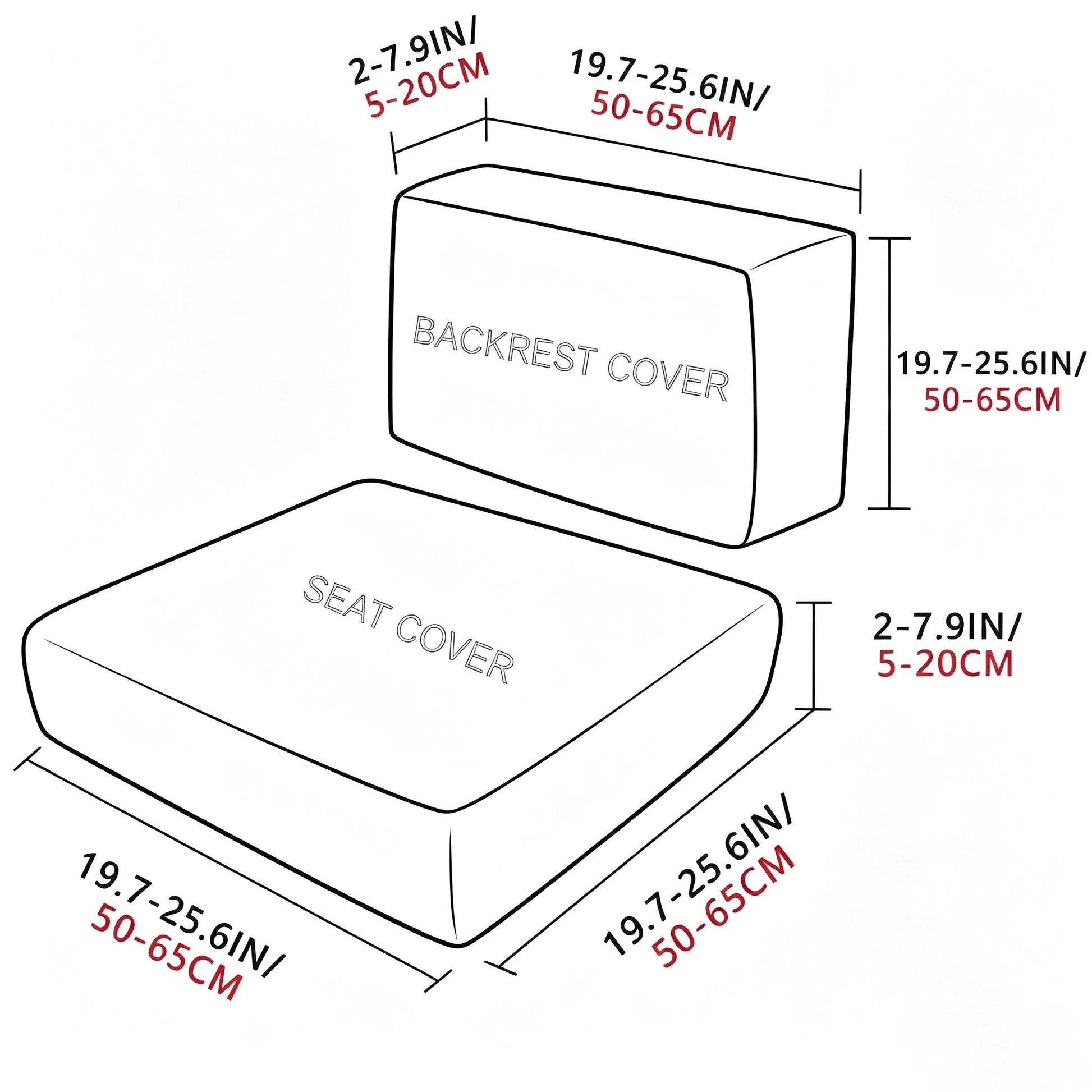 🪑 Stretch Sofa Cushion Covers — Only $9.99 Per Cover