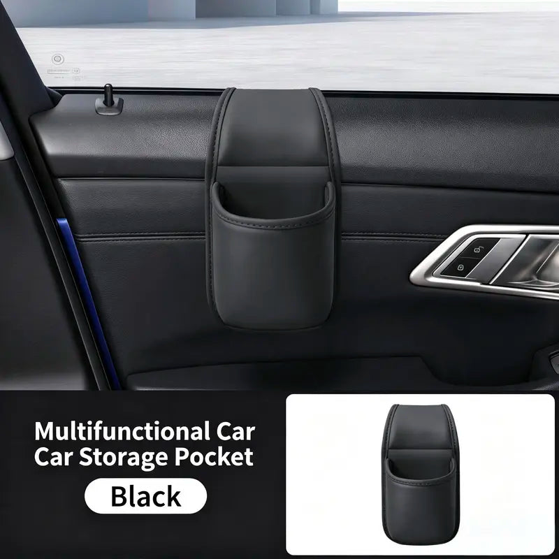Slim Leather Car Door & Console Organizer Pocket🚗