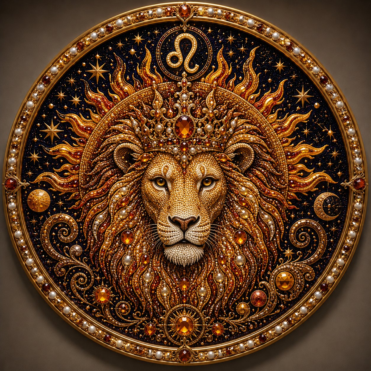 🔥 Last Day 49% OFF - 💎 12 Zodiac Signs Pearl Art Kit ♈💫 Bring Every Zodiac Sign to Life with Pearls