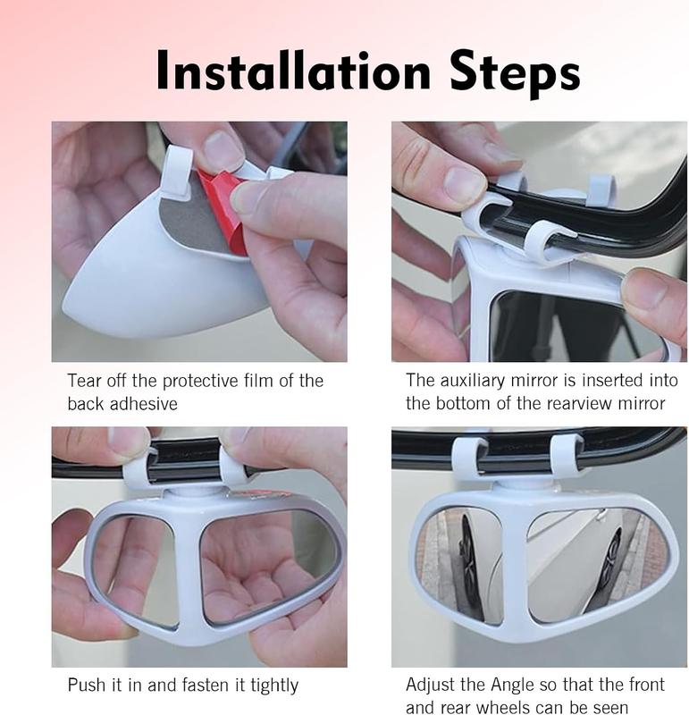 🚗360° Rotatable Car Blind Spot Mirror