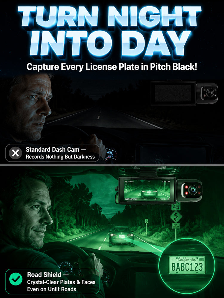 Wireless Night Vision Dash Cam