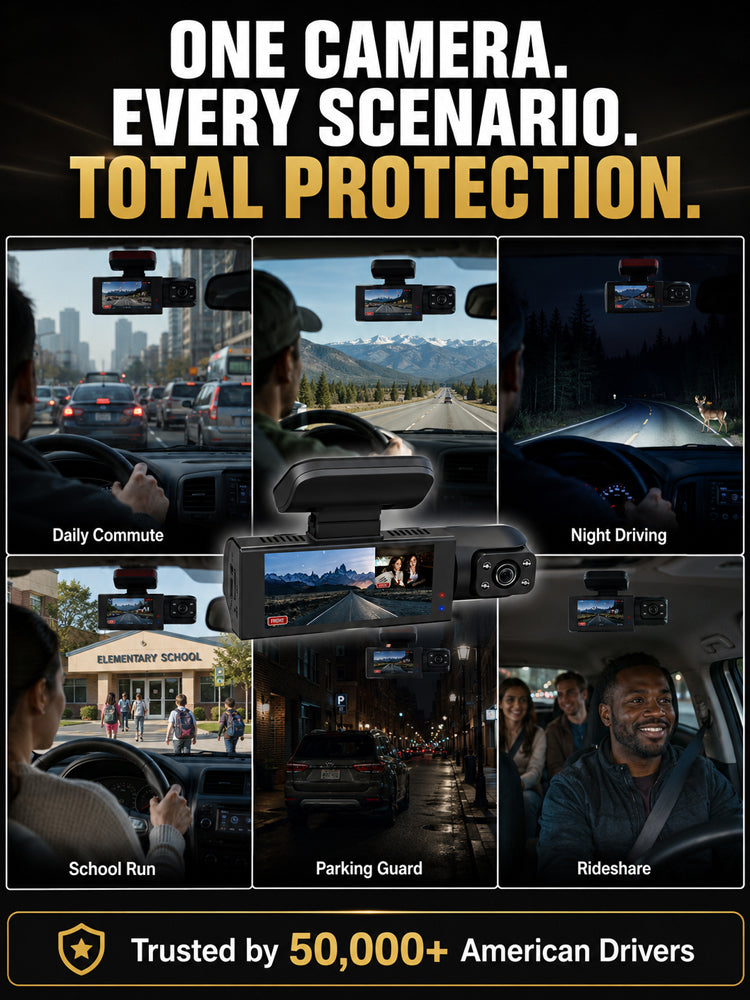 Wireless Night Vision Dash Cam