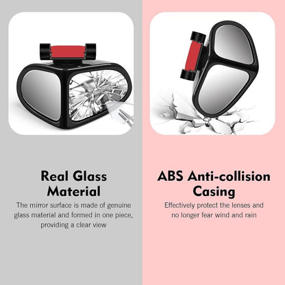 🚗360° Rotatable Car Blind Spot Mirror
